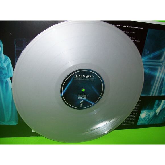 Drab Majesty ‎The Demonstration Silver Vinyl LP Record Post-Punk Goth Ltd Ed 300 - Picture 6 of 7
